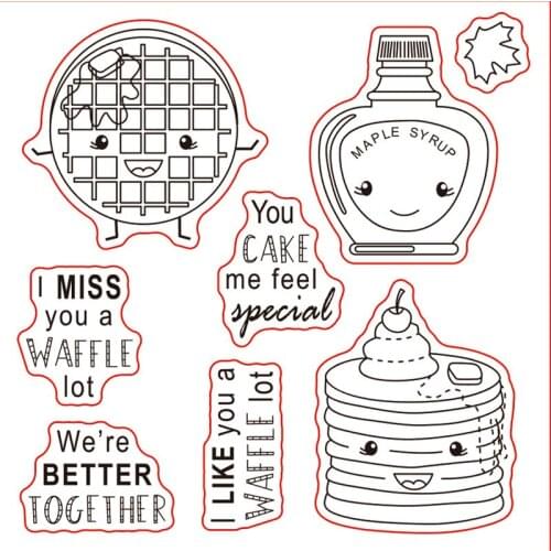 10x10 Lovely bottle Transparent Clear Silicone Stamp Seal for DIY scrapbooking photo album Decorative clear stamp