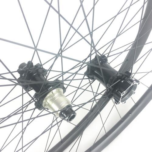 29er MTB XC 28mm asymmetric tubeless Powerway PHB-L32 PFH-M32 carbon wheels L32 Lefty 2.0 M32 straight pull hub wheelset