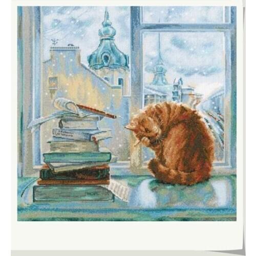 6-MM Counted Cross Stitch Kit RTO M671 Handmade Needlework For Embroidery 14ct Cross Stitch