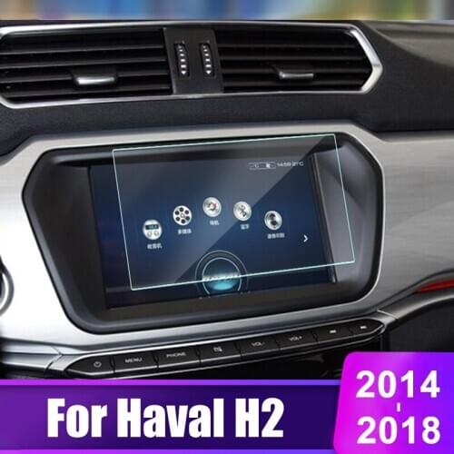 Car Screen Protector Film For Haval H2 2014 2015 2016 2017 2018 Auto Navigation Screen Protective LCD Touch Display Film Sticker
