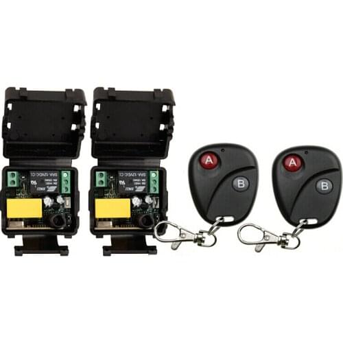 Wireless remote control switch RF AC 220 V 1 channel self-lock mode light/lamp/Led/household electric fan remote control