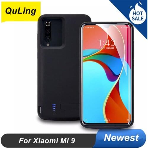 QuLing Battery Case For Xiaomi Mi 9 Phone Cover 5000 mah Smart Power Bank For Xiaomi Mi 9 Battery Charger Case Mi9