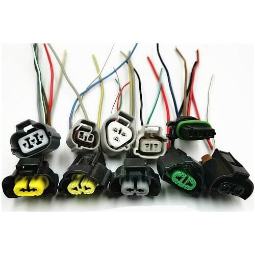 1PC for Nissan sylphy teana Tiida sunny Bluebird Livina March Cima headlights low beam light turn signal light cable plug wire