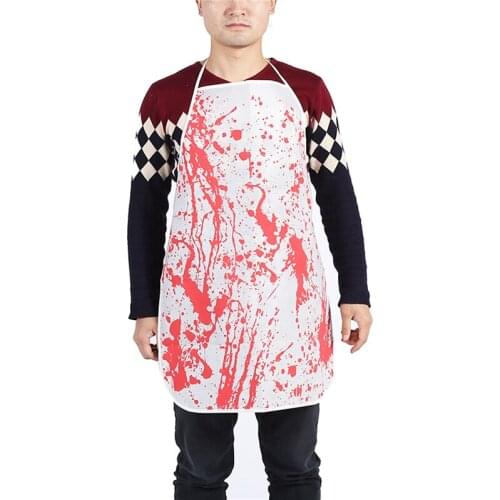 Halloween Adult Bloody Butcher Role Play Horror Dress Up Party Costumes Blood Aprons Props Popular