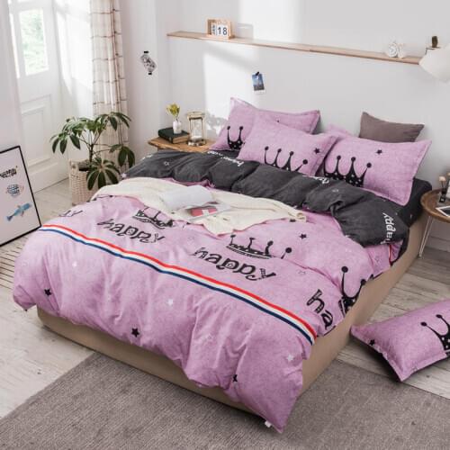 3PCS Bedding Set For Room Modern Pastoral Style Duvet Cover Sets With Shams/Pillowcases Soft Bed Linens Size Full/Queen/King