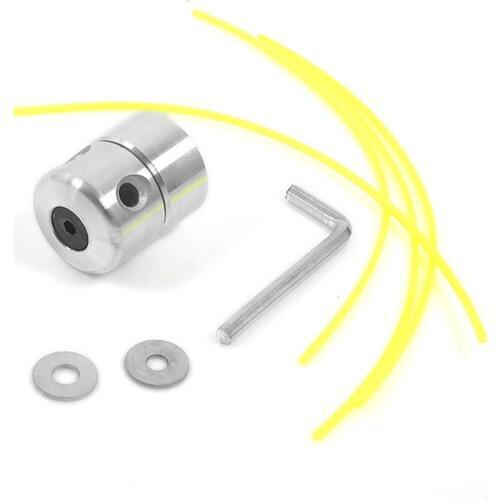 Lawn Mower Cylindrical Grass Head Strimmer Mower Head Universal Trimmer Head Grass Brush Cutter Accessories Mowing Tool