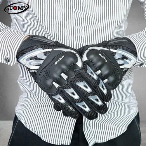 Full Finger Motorbike Equipment Women Men Pink ATV Rider Sports Protect Glove Guantes Summer Breathable Motorcycle Gloves