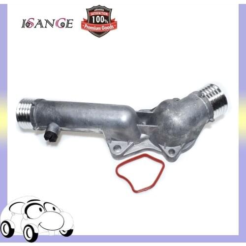 ISANCE Front Thermostat Assembly Housing Cover For BMW 2.8L 5er 520i 523i 528i 728i OEM# 11531740478 / 3001153102 # ISANCE