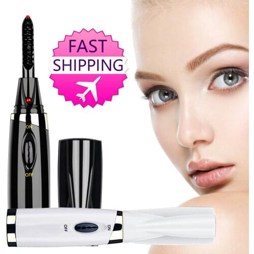Electric Heated Eyelash Styling Curler Makeup Eye Lashes Heated Applicator Long Lasting Natural Beauty Instrume Curling Tool NEW