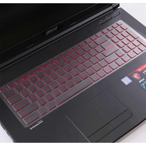 Clear Transparent TPU Keyboard Guard Cover Protector For MSI GS70 GS60 GT72 GE62 GE72 PE60 PE70 GT62 GL62 GL62M GP62 GL72 GP72