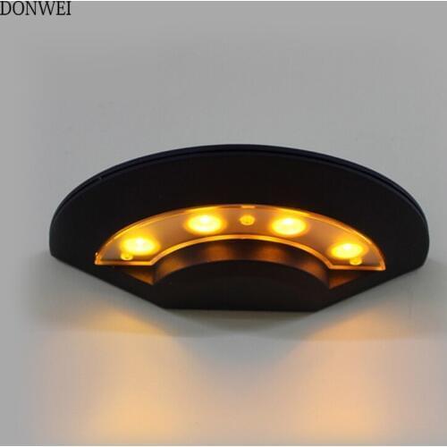 LED Outdoor wall lamp Waterproof IP55 decorative exterior Wall sconce porch light Aisle lights corridor spotlights 85-265V