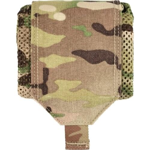 Tactical Mesh Recycling Bag Army Military Mini EDC Foldable Magazine Airsoft Paintball Hunting Camping Tool Molle Storage Pouch