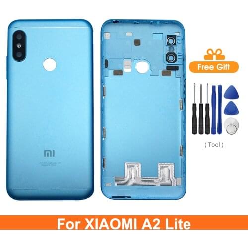 Brand New Battery Door For Xiaomi Mi A2 Lite Battery Cover Rear Housing Assembly Replacement For Xiaomi Mi A2Lite