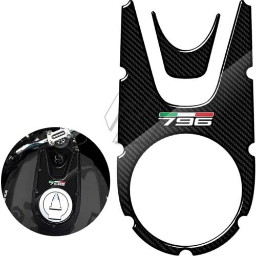 3D Carbon-look Motorcycle Gas Tank Pad Protector Case for Ducati Monster 796 2008-2014