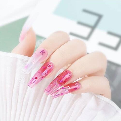 1box Holographic Laser Alphabet Nail Glitter Flakes Sequin Colorful DIY Design Dipping Powder Sparkly Nail Art Decorations