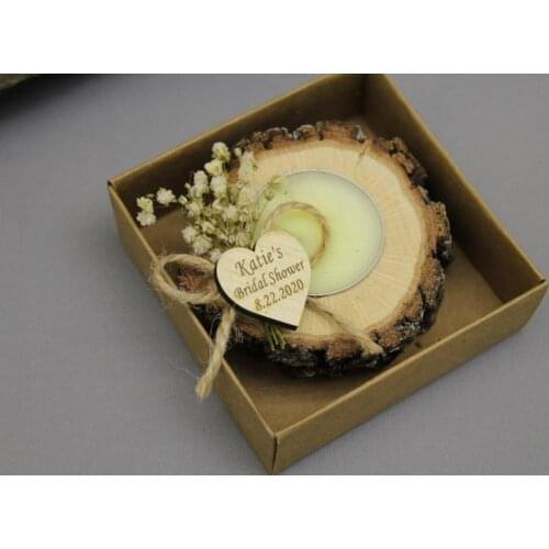 10PCS Wedding Favors for Guests in bulk | Rustic Wedding Favors | Unique Favors | Tealight Holders | Thank You Favors