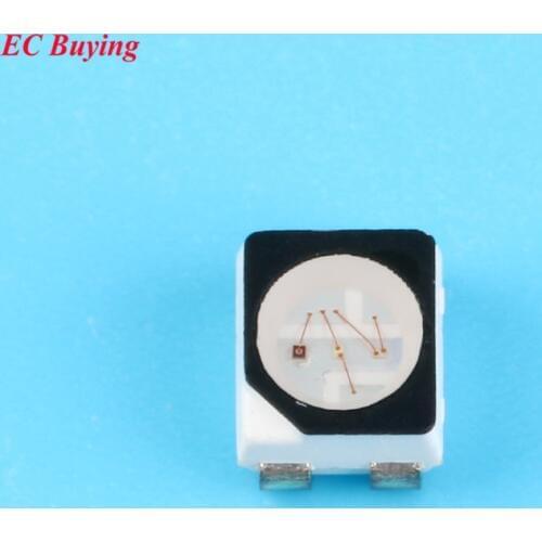 100pcs Ultra Bright 3528 LED SMD RGB Chip Surface Mount Light-Emitting Diode LED 1210 SMT Bead Lamp Light Colorful