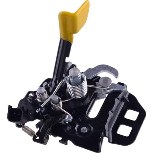 2 Pin Car Hood Latch Lock Fit for Ford Mustang EcoBoost Premium Shelby GT350 5.2L V8-Gas FR3Z16700A FR3Z16700B