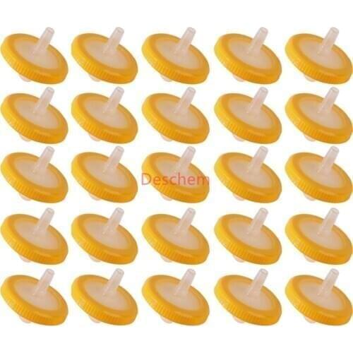 25mm 0.45um PVDF Syringe Filter 25Pcs/Lot Chemical Labware