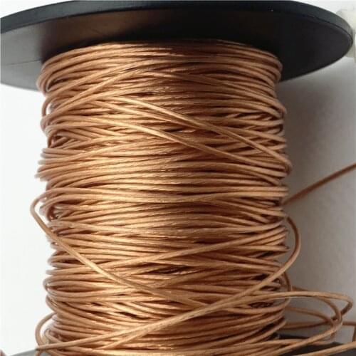 50m PU litz single crystal copper earphone fever upgrade line base material 25awg outer diameter OD: 0.95mm (30*0.07mm)