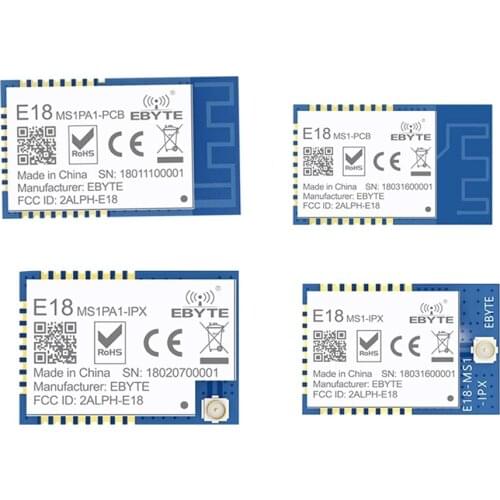CC2530 +CC2592 CC2530F256+PA(CC2592) WIRELESS module 2.4G zigbee PEX/IPX 20dBm /0.8km IO/0.2KM 4DB