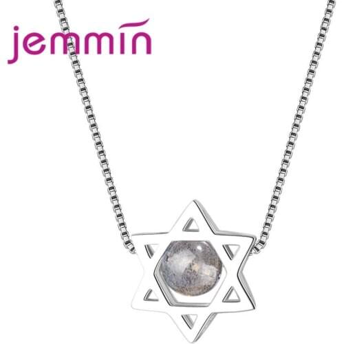 Elegant Hot Fashion Wedding Gift Cute Star Charm Beads Necklace For Women Birthday Jewelry Design 925 Sterling Silver