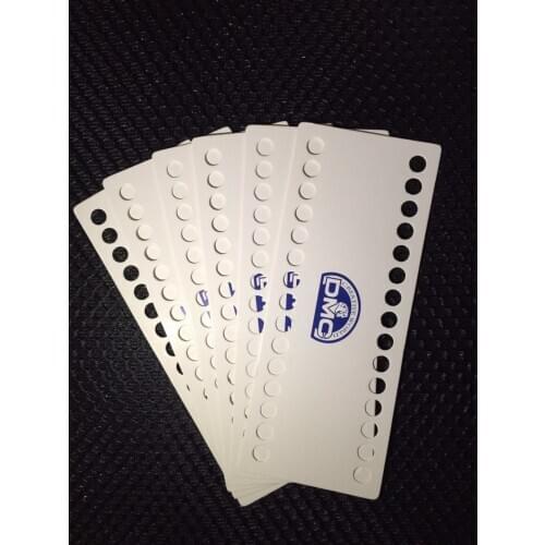 Oneroom DMC blank thread cardboards for 30 and 20 holes,cross stitch accessory,White blank cardboards