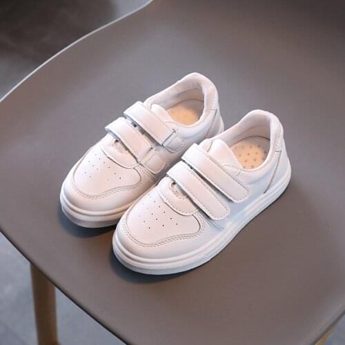 Autumn New Kids Sport Shoes Fashion Solid Color Children Boys Sneaker Flat Heels Casual Shoes Little Girl Shoes SP128