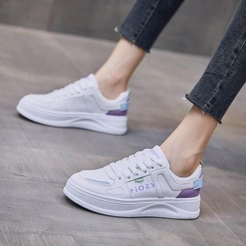 Womens Shoes 2021 Fashion Platform Increase Casual Shoes Women Comfort Non Slip White Shoes Women Flat Shoes Zapatos De Mujer