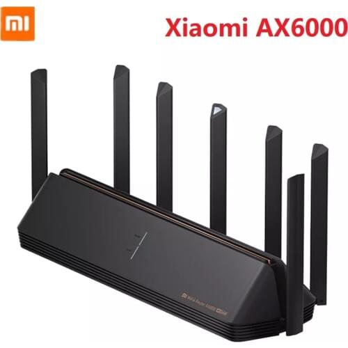 New 2021 Xiaomi AX6000 AIoT Router 6000Mbs WiFi6 VPN 512MB Qualcomm CPU Mesh Repeater External Signal Network Amplifier Mi Home