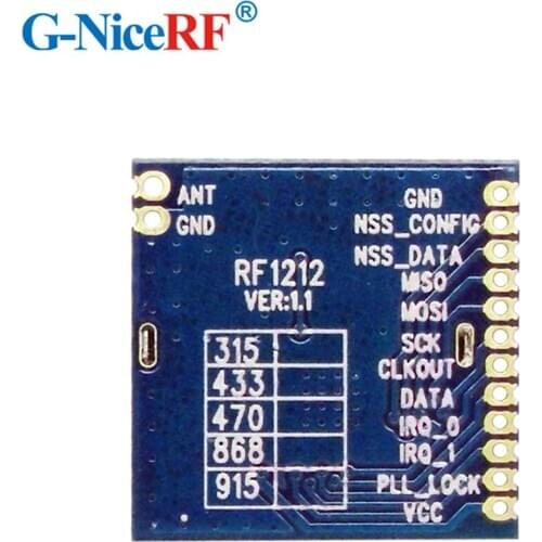 Wholesale!! 10pcs/pack RF1212 Ultra-low power consumption 868MHz FSK Wireless RF Transmitter And Receiver Module