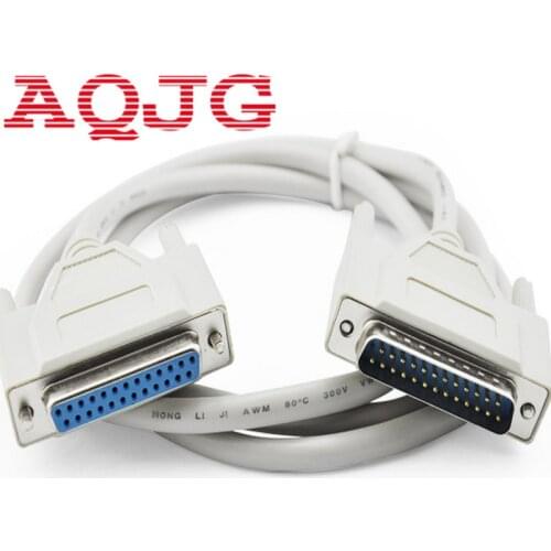 25Pin DB25 Parallel Male to Female LPT Printer DB25 M-F Cable 1.5M computer cable Printerextending Cable 25-Pin 3M 5m10m AQJG