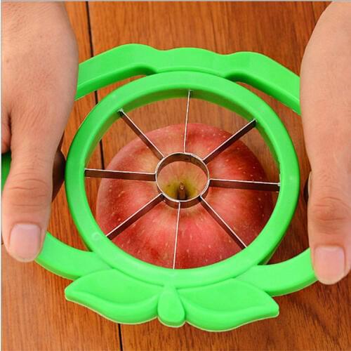 Apple Cutter Multifunctional Kitchen Cutting Tool With Handle Stainless Steel Nucleated Fruit Slicer