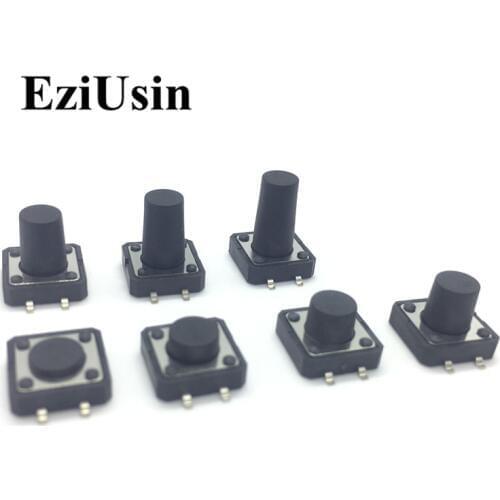 SMD 12x12 Tactile Tact Push Button Micro Switch 12*12*4.3/5/5.5/6/7/7.5/8/8.5/9/9.5/10/10.5/11/11.5/12/12.5/13/14/15/16mm SMT