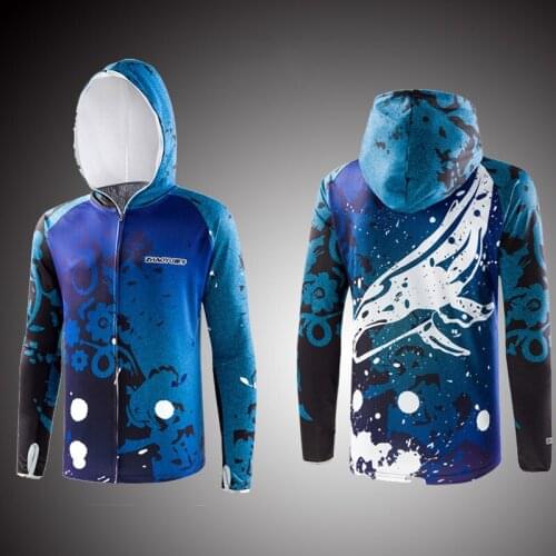 Sun Protection Fishing Clothing Quick Drying Breathable Long Sleeve Clothes for Summer Outdoor Camping Hiking ASD88