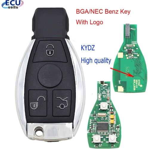 3 Button Smart Remote Key 315mhz/433mhz fob for Mercedes Benz after 2000+ NEC&BGA replace NEC Chip