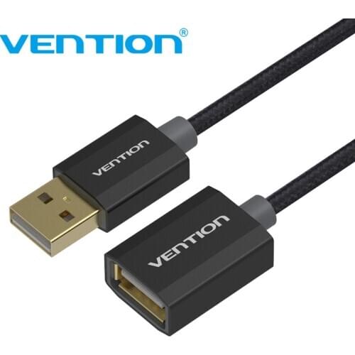 Vention Male to Female USB Extension Cable for Computer Mobile HDD USB 2.0 Data Sync Cable Cord High Speed Data Transmission