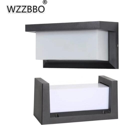 Waterproof IP65 Led Outdoor Wall Light Motion Sensor Outdoor Lighting Porch Lights Balcony Garden Lights Outdoor Wall Lamp
