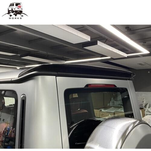 W463A rear spoiler for G-class W463A 2018-2020year M-style DRY carbon fiber for W463A spoiler