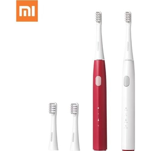Xiaomi Dr.Bei Sonic Electric Toothbrush Y1 Smart timing & 3 Models Waterproof Automatic Electric Teeth Brush With 2 Brush Heads