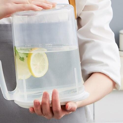 1 PC 1.8L Water Bottles to Drink Cold Kettle Pitcher with Lid Hot Cold Water Jug Juice and Iced Tea High Capacity Bottle