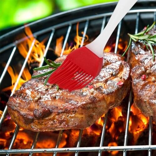 1Pcs Silicone Barbecue Brush Oil Brush Kitchen Baking Bakeware Pastry Bread Oil Cream Cooking Kitchen Tools For Outdoor Camping