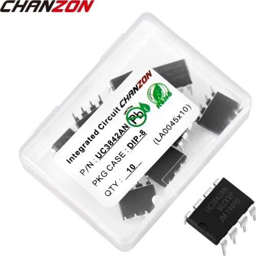 10PCS UC3842AN UC3842BN UC3842A UC3842B UC3842 3842AN 3842BN DIP-8 DIP8 Integrated Circuit New and Original IC Chipset In Stock
