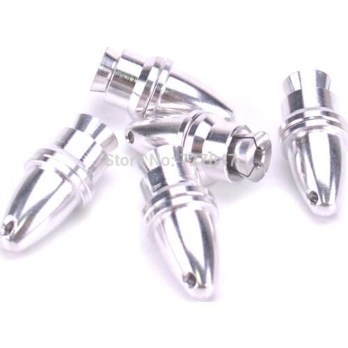 3.17mm RC Aluminum Bullet Propeller Adapter Holder 5pcs for Brushless Motor Prop Dropshipping wholesale
