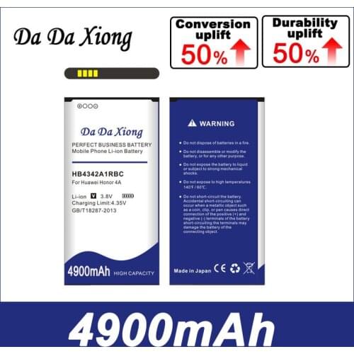 DaDaXiong 4900mAh HB4342A1RBC Battery for Huawei Honor 4A Honor4A SCL-TL00