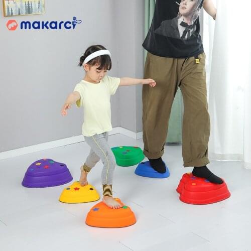 Balances Stepping Stones Obstacle Beam for Kids Sensory Integration Training Kindergarten Outdoor&Indoor Game set Nonslip design