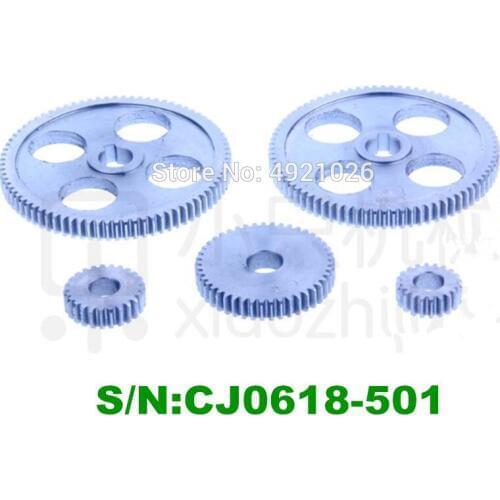 Free shipping S/N CJ0618-501 5pcs mini lathe gears Household small lathe, metal gear Metal Cutting Machine gears lathe gears