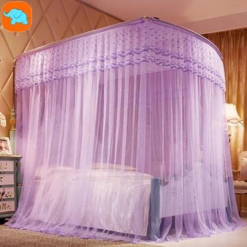 Square Ceiling Hanging Bed Gauze Curtain Room Wall Dec Small Mesh Tulle Summer Anti Mosquito Breathable Home Textile Lace Net