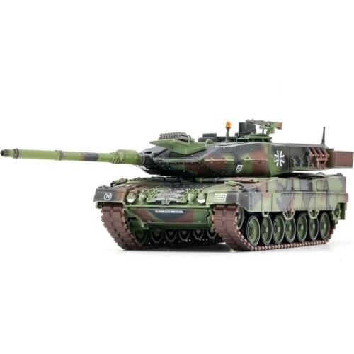 Die Cast models 1/72 Scale Diecast Military Tank PzKpfw Leopard2 A6 Tank A6 Army Tank Model kids Toys Collection