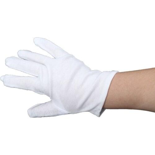 Fashion Magic Fire Glove Birthday Party Stage Performance Costume Props Soft Knitted Stretch Fire In The Palm White Gloves